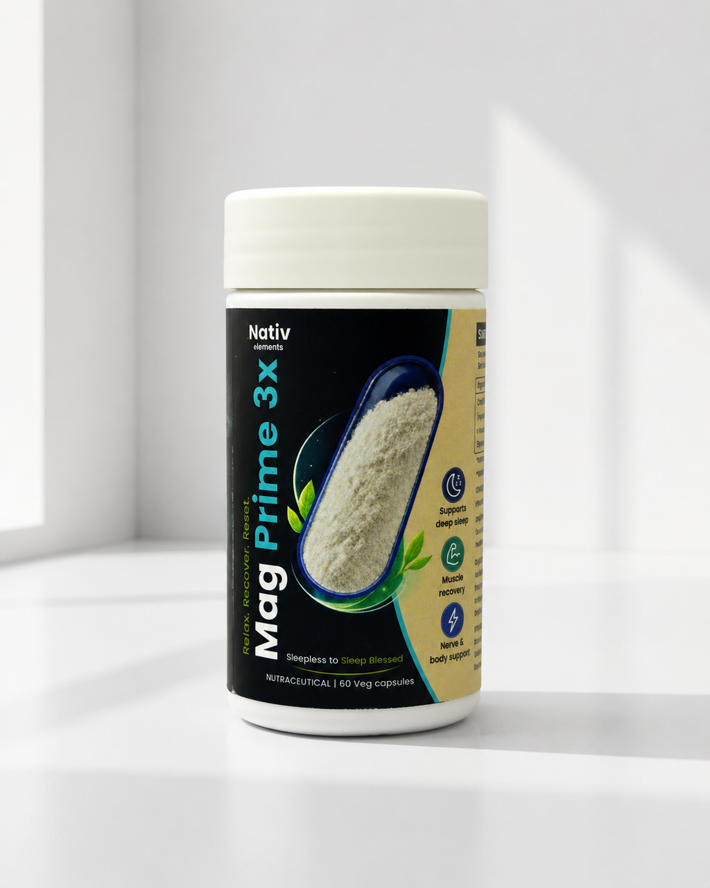 Mag Prime 3x- Triple Magnesium Complex