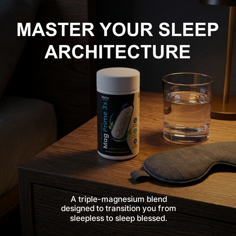 Mag Prime 3x- Triple Magnesium Complex