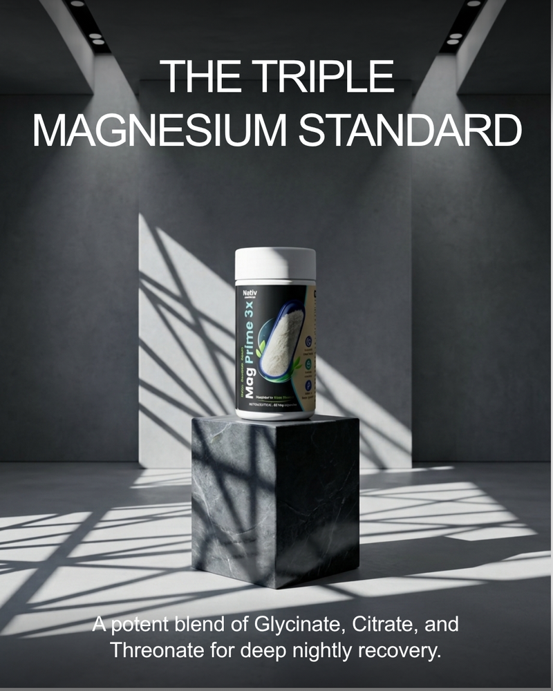Mag Prime 3x- Triple Magnesium Complex